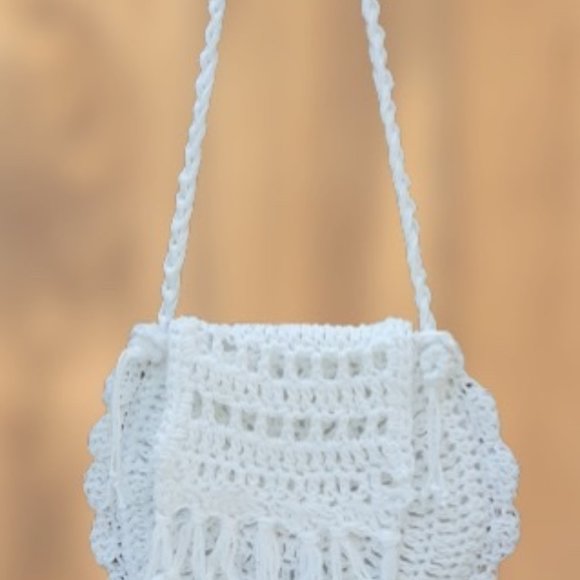 Wedding Bag, Crochet Wedding Purse , Evening Bag by Claudia's Crochet Creations - Picture 2 of 13